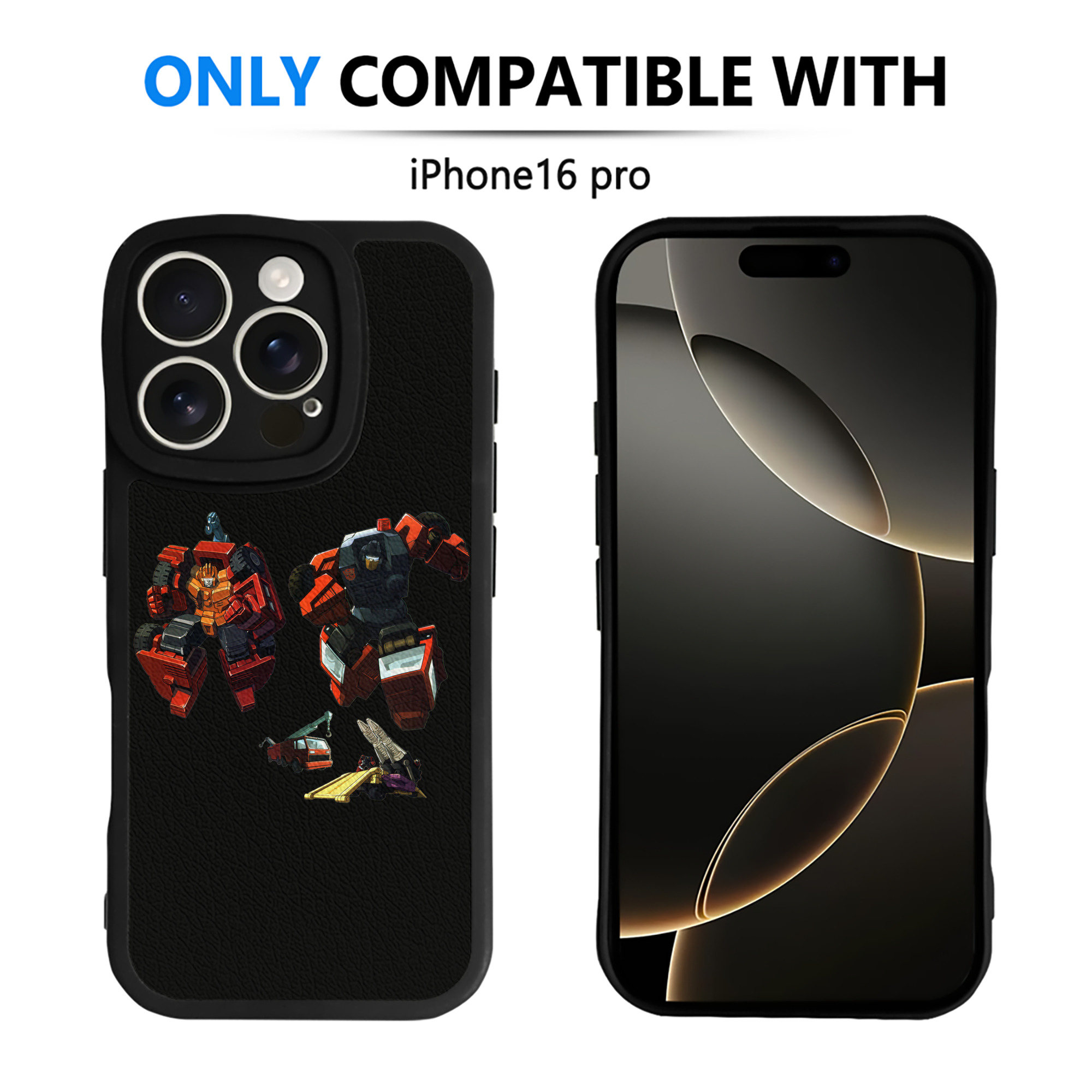 （画像用）  【iPhone 16シリーズ対応】シリコンスマホケース（レザー調） 材質：シリコン